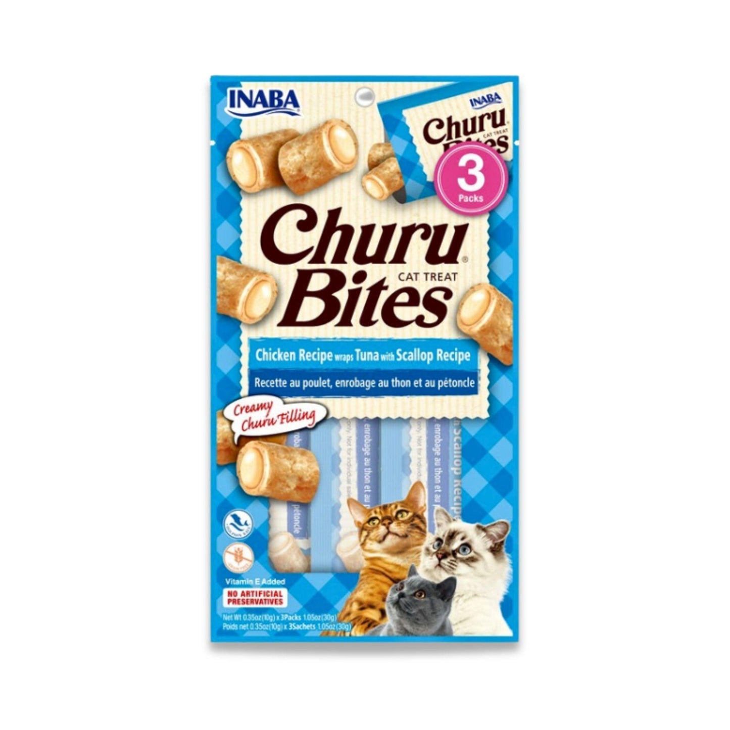 INABA Churu Bites Tuna Cat Snack 30 г