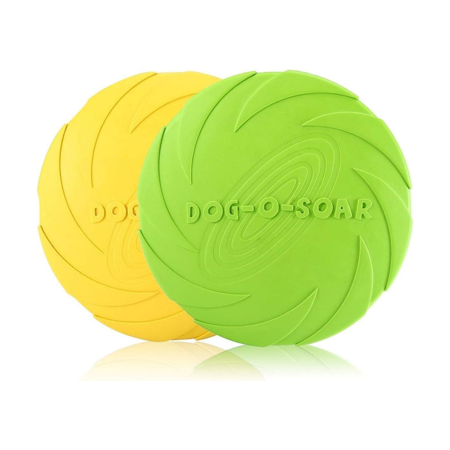 Игрушка-фрисби Hoofie для собак, маленькая, зеленая.