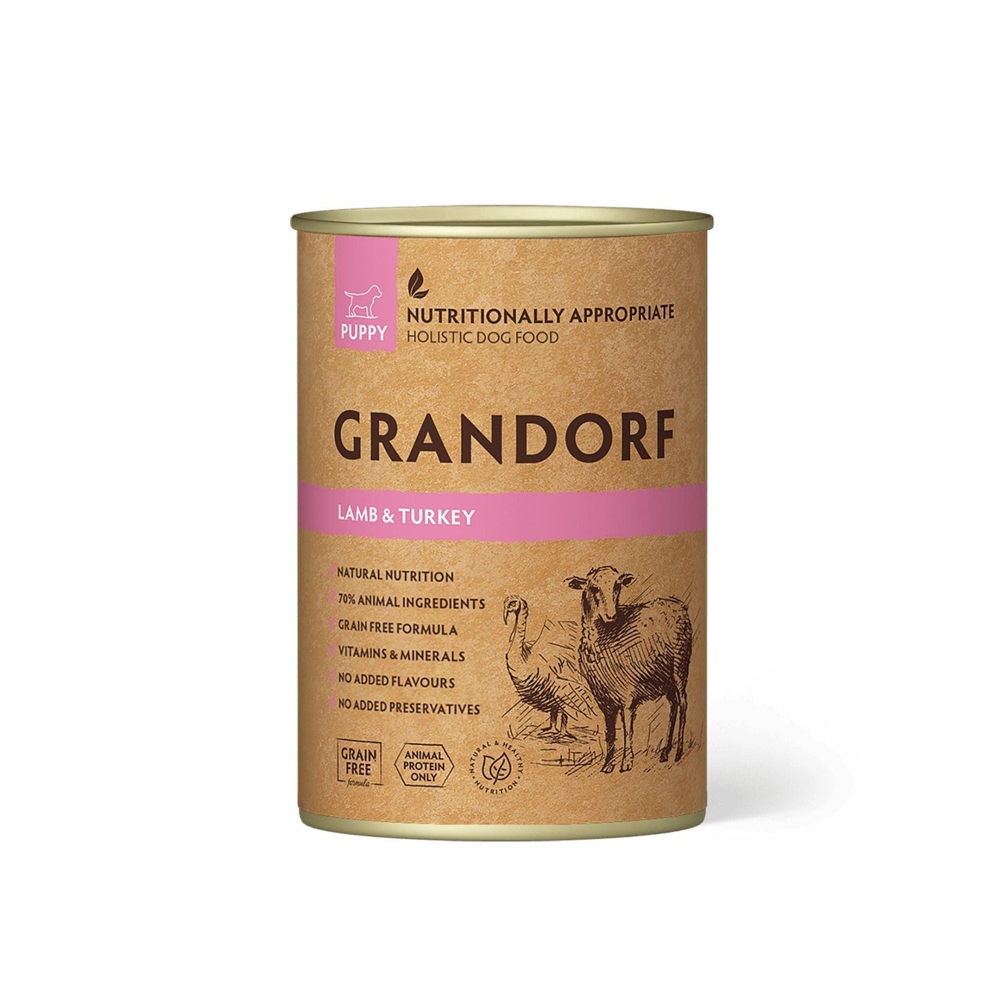 GRANDORF Grandorf Консервы 400 грамм для собак Распродажа 6 за 99 шек.