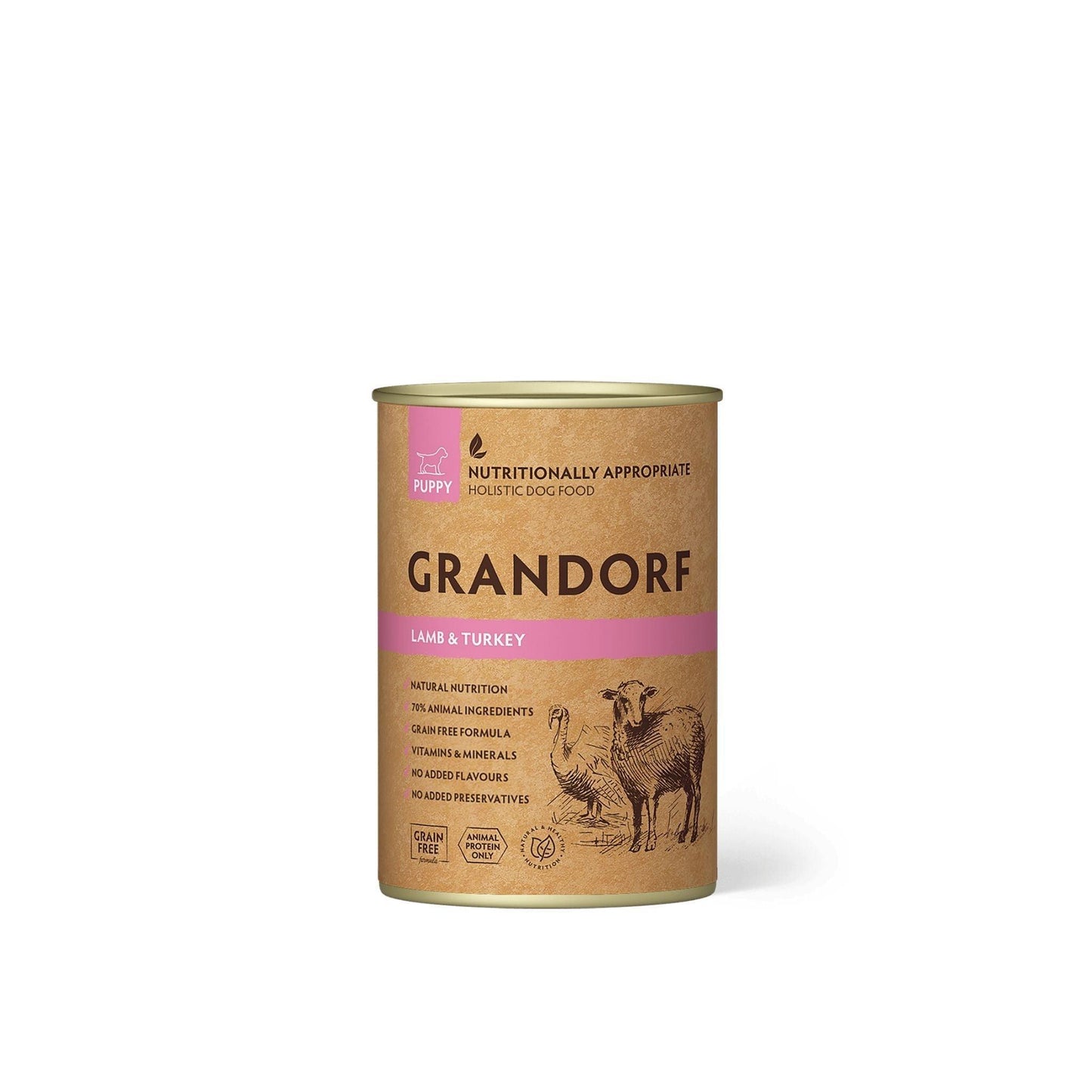 GRANDORF Grandorf Консервы 400 грамм для собак Распродажа 6 за 99 шек.