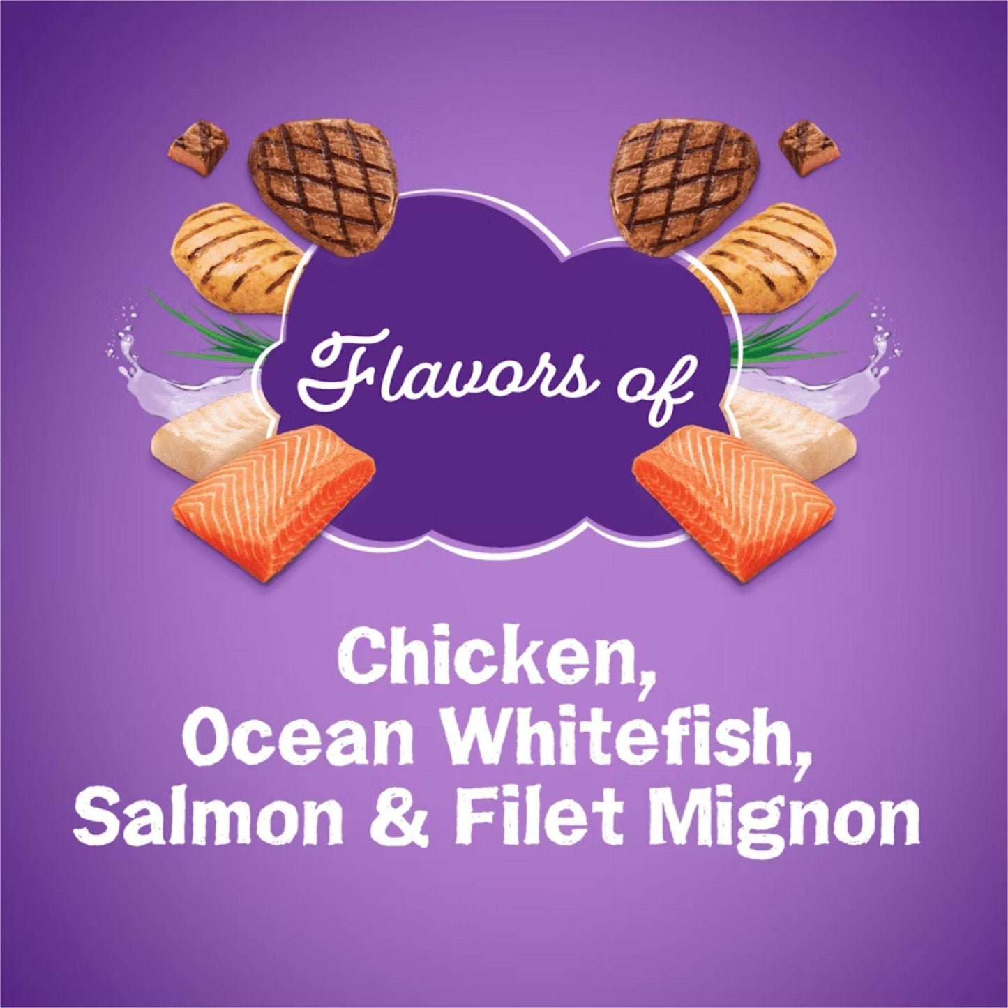 PURINA - Лакомства для кошек Friskies с курицей и лососем. Friskies с курицей, рыбой и говядиной, 7,26 кг.