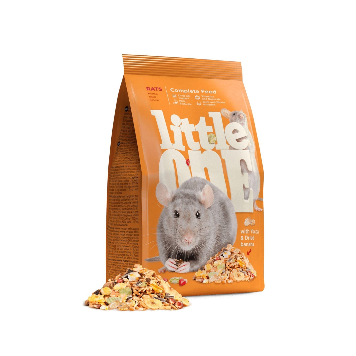 Little One ליטל וואן מזון מלא לחולדות 900 גרם