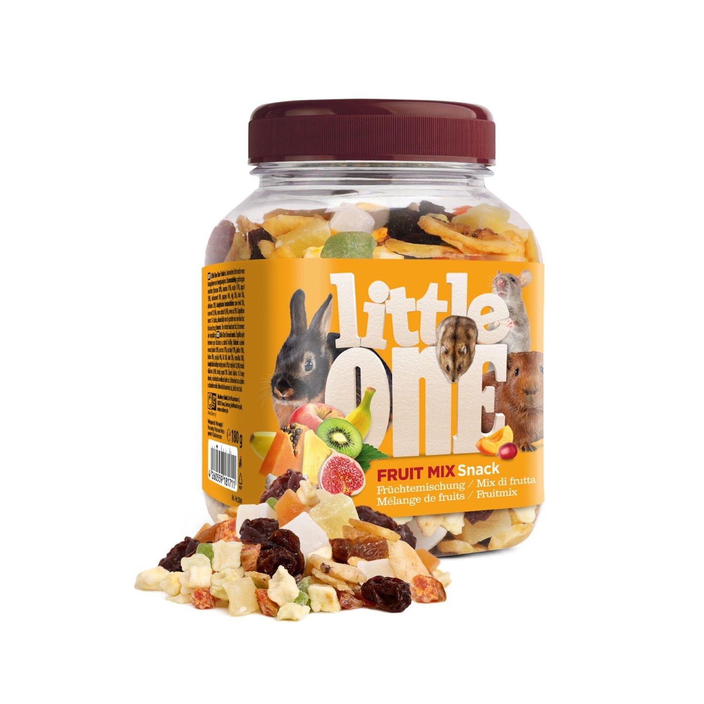 Little One Фруктовый микс для грызунов 200 грамм