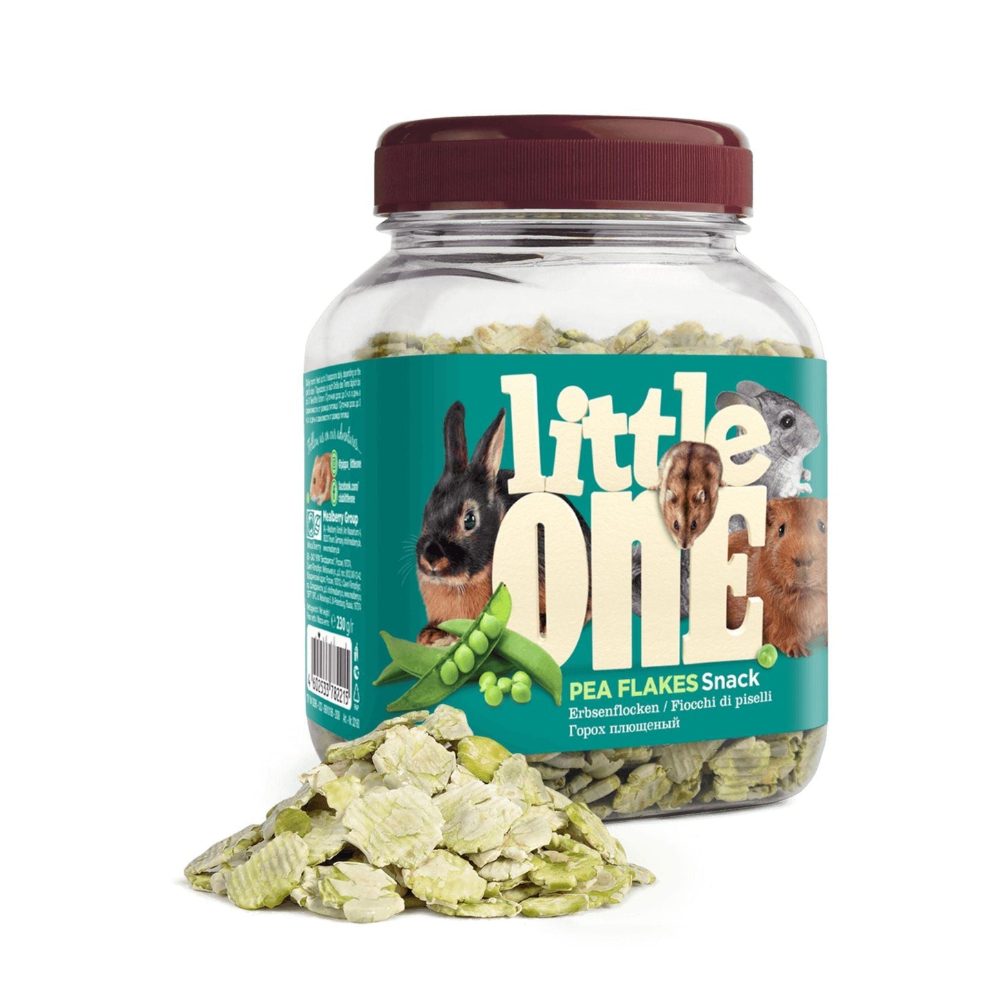 Гороховые хлопья Little One для грызунов 230 грамм