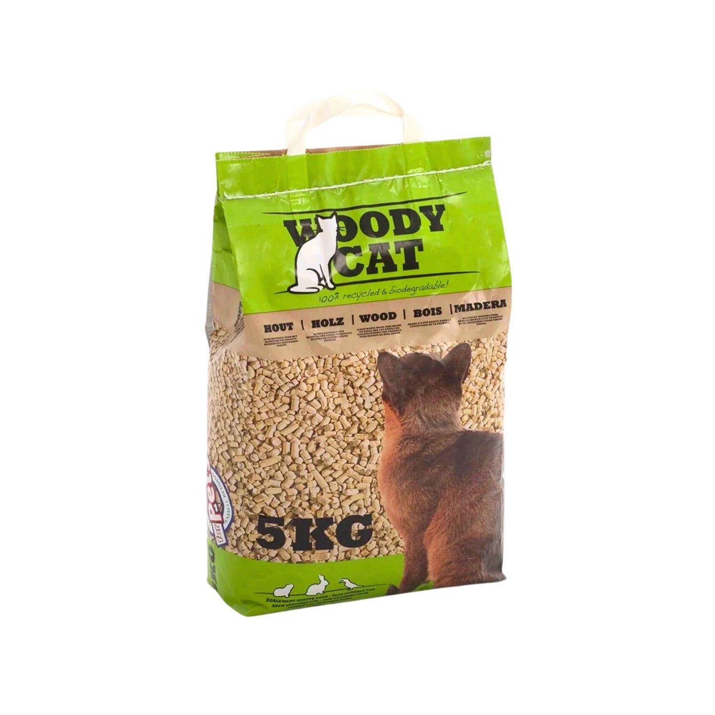 Woody Cat מצע שבבי וודי קט 5 ק”ג