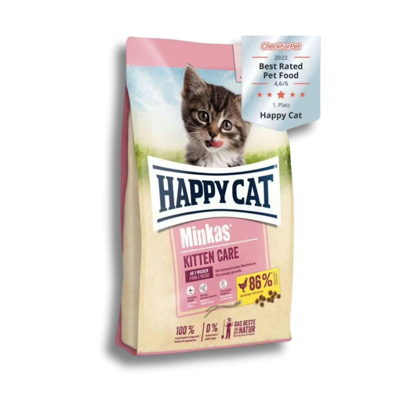 Happy Cat Minkas - Kitten Chicken Happy Cat Minkas Kitten Chicken 1,5 кг