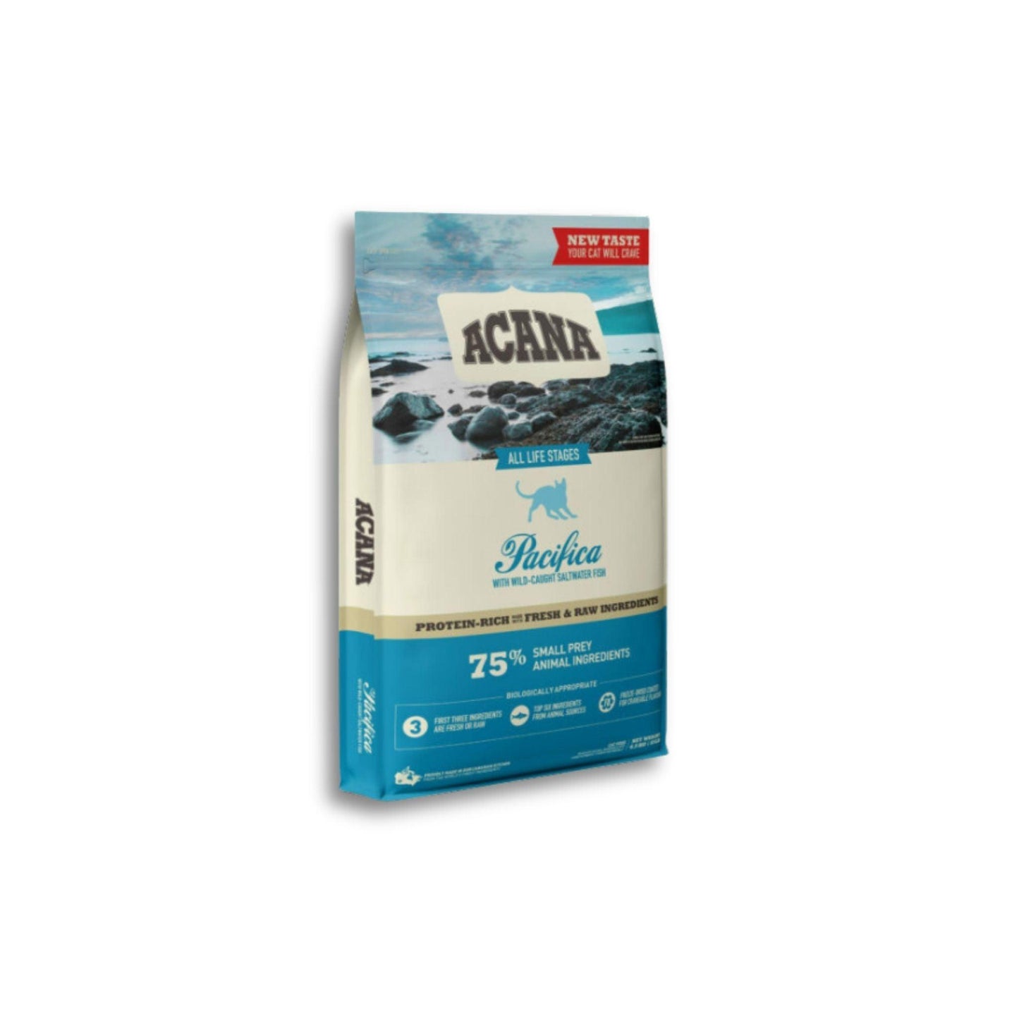 ACANA - Highest Protein Wild Atlantic אקאנה מזון לחתולים דגים 4.5 ק"ג