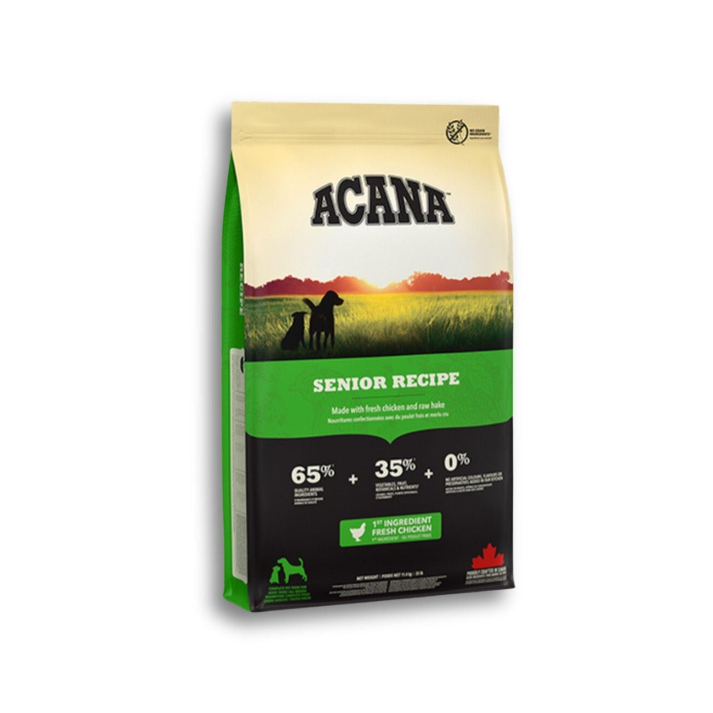 ACANA Senior Recipe אקאנה אוכל לכלבים מבוגרים סניור 6 ק"ג