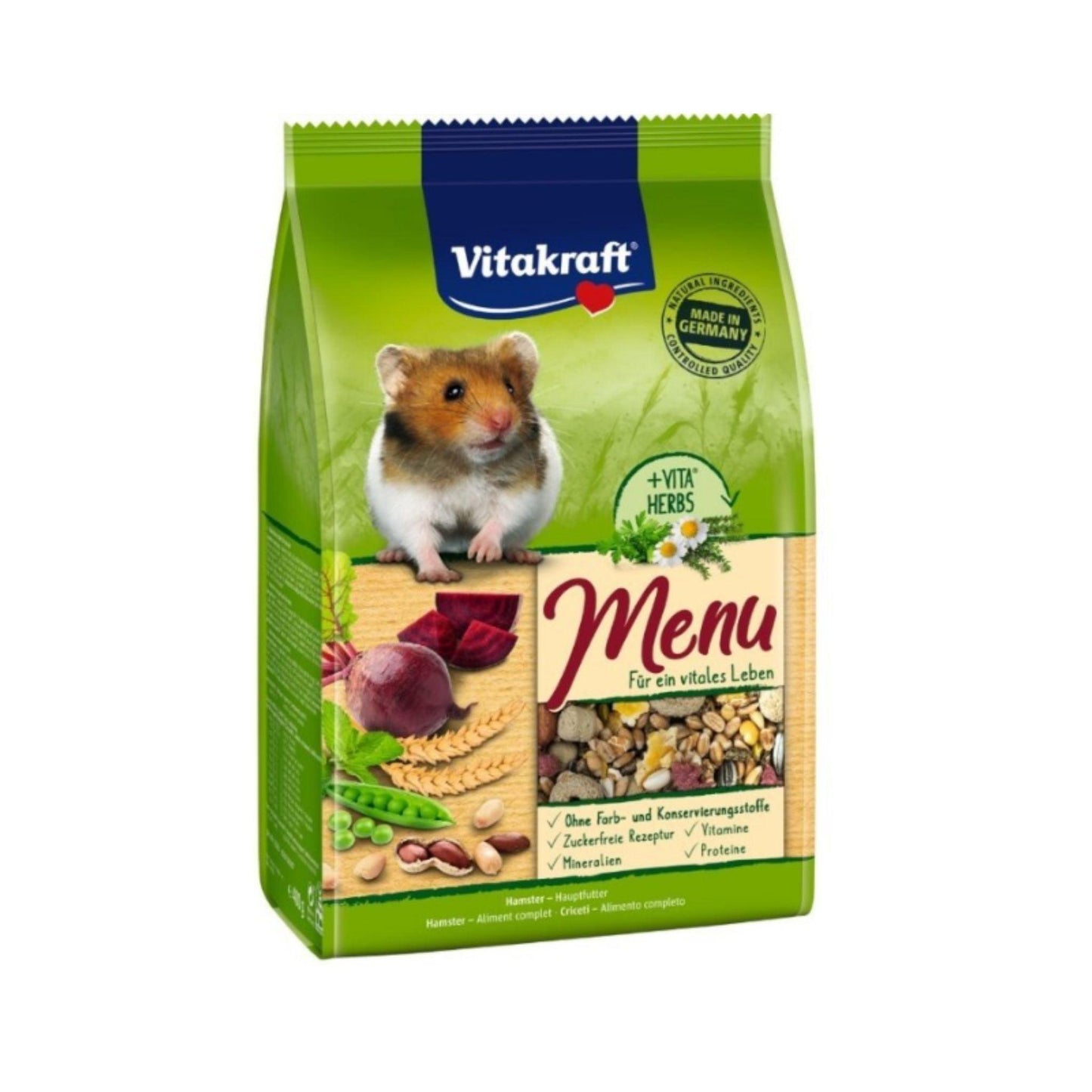 Vitakraft ויטאקראפט מזון מלא לאוגרים 1 ק”ג