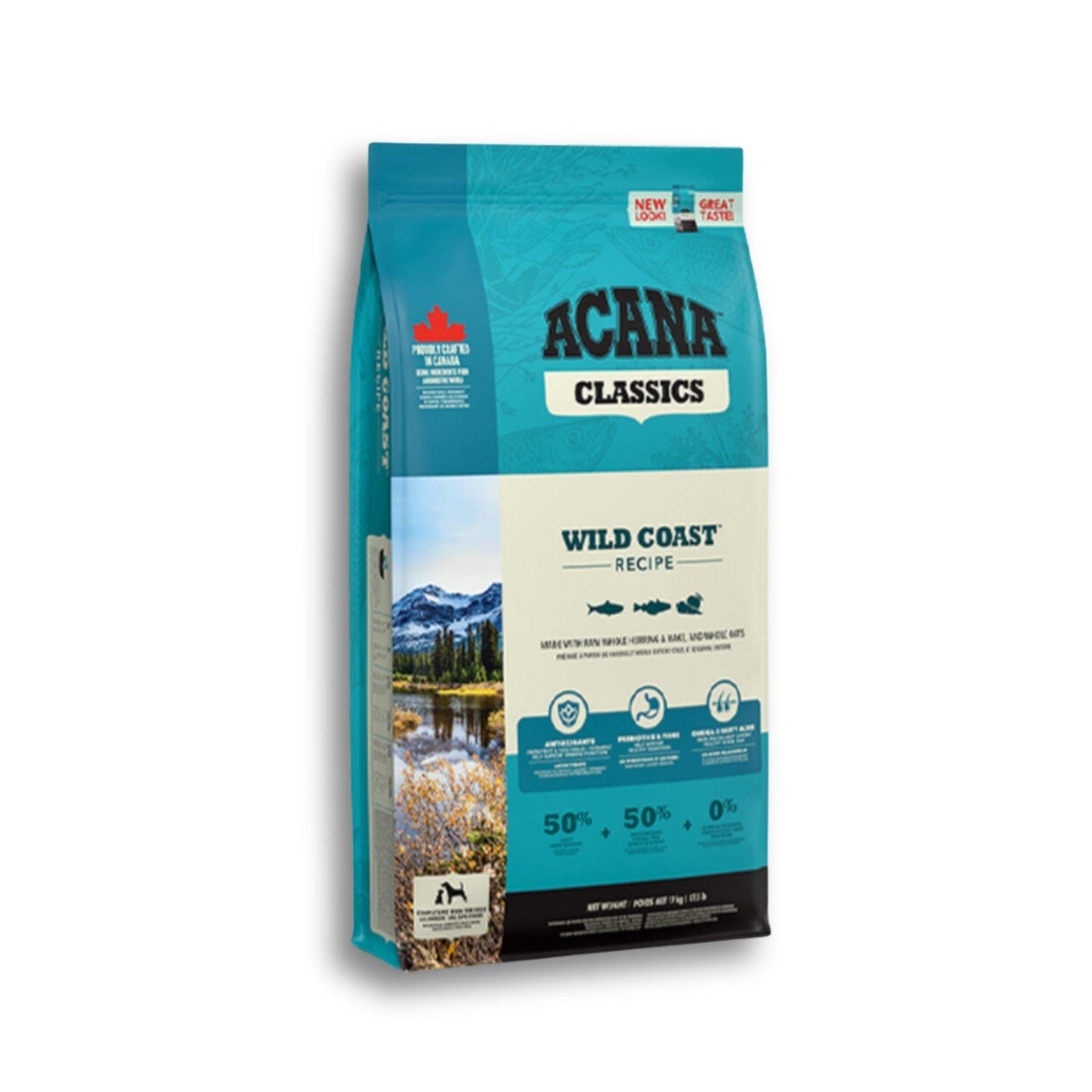 ACANA - Классический лосось и ячмень. Корм для собак Acana Classic Salmon 2 кг.