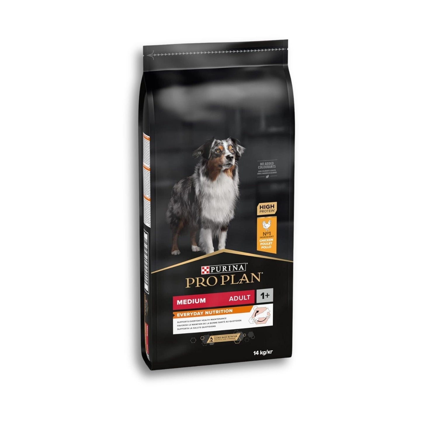 PRO PLAN Medium Adult Chicken פרו פלאן בוגר מדיום עוף 14 ק"ג