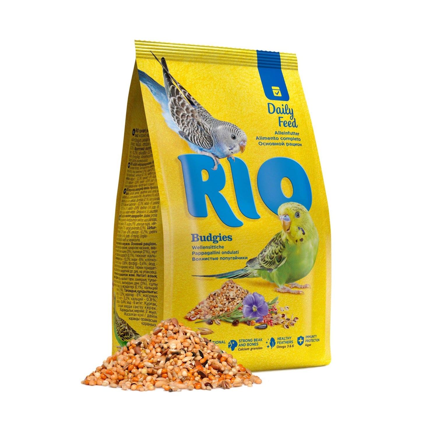 Полноценный кормовой комплекс RIO для попугаев, 3 кг