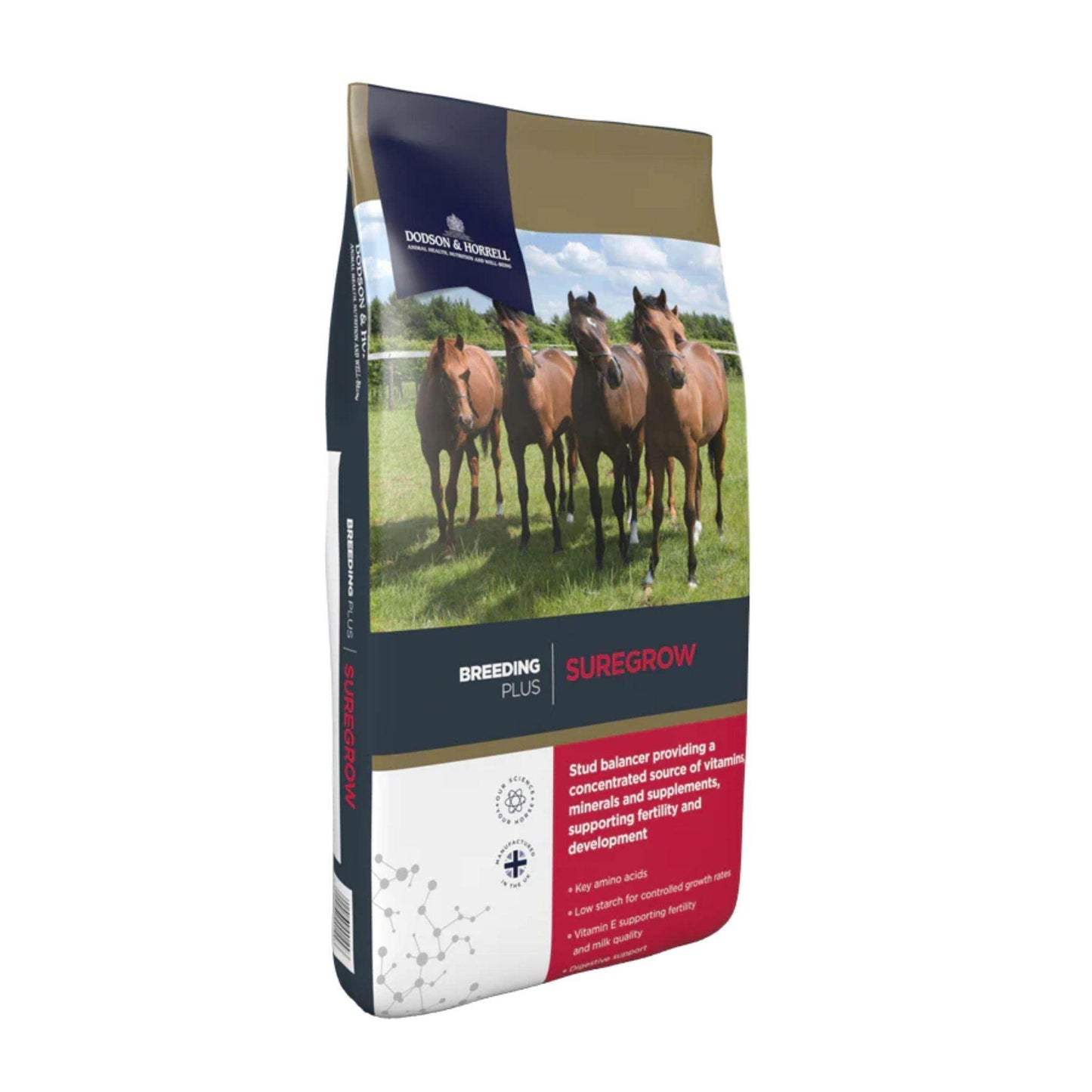 DODSON & HORRELL SUREGROW דודסון והורל תערובת שורגרוו לסוסים 20 ק”ג - PetCart