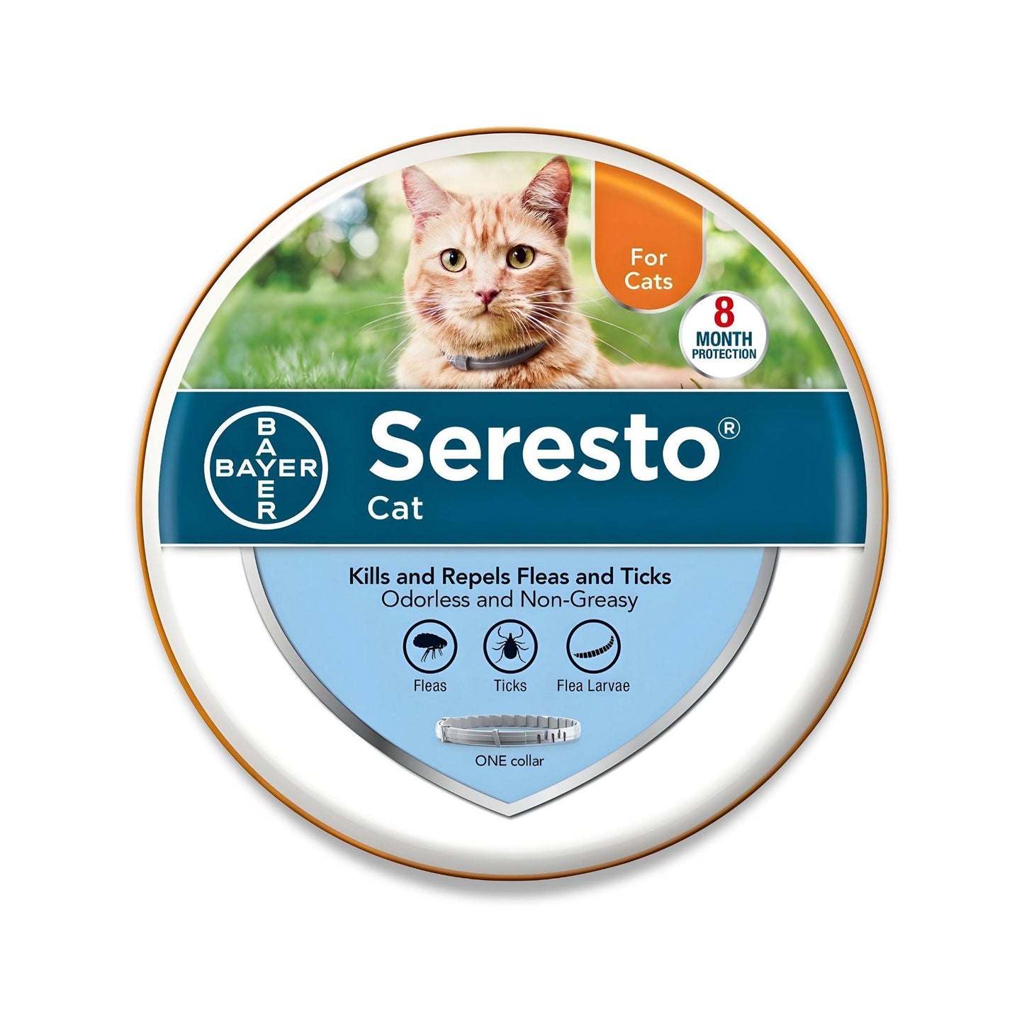 Seresto Collar - קולר סרסטו נגד פרעושים וקרציות לחתולים