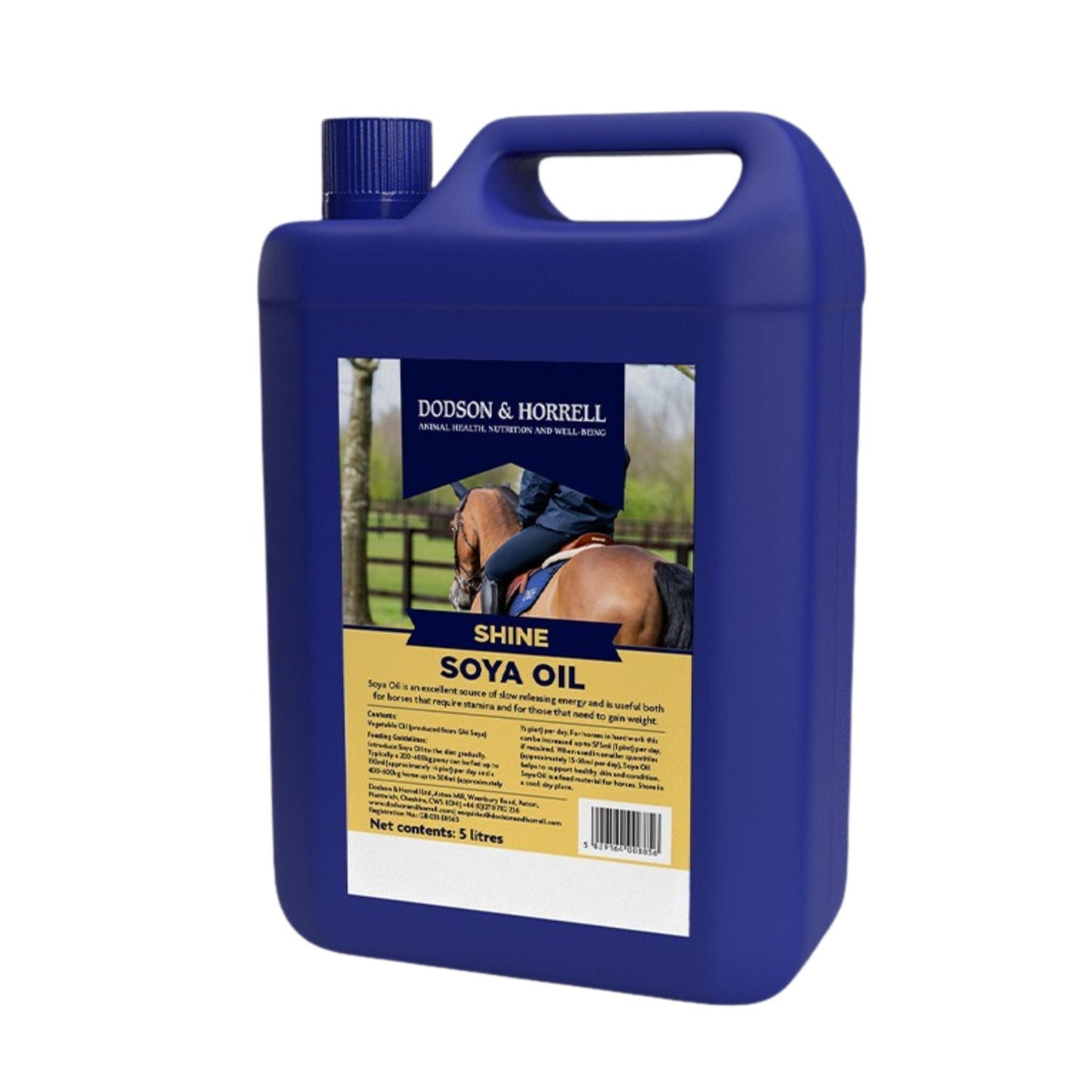 DODSON & HORRELL SOYA OIL Dodson & Horrell Соевое масло для лошадей 5 литров