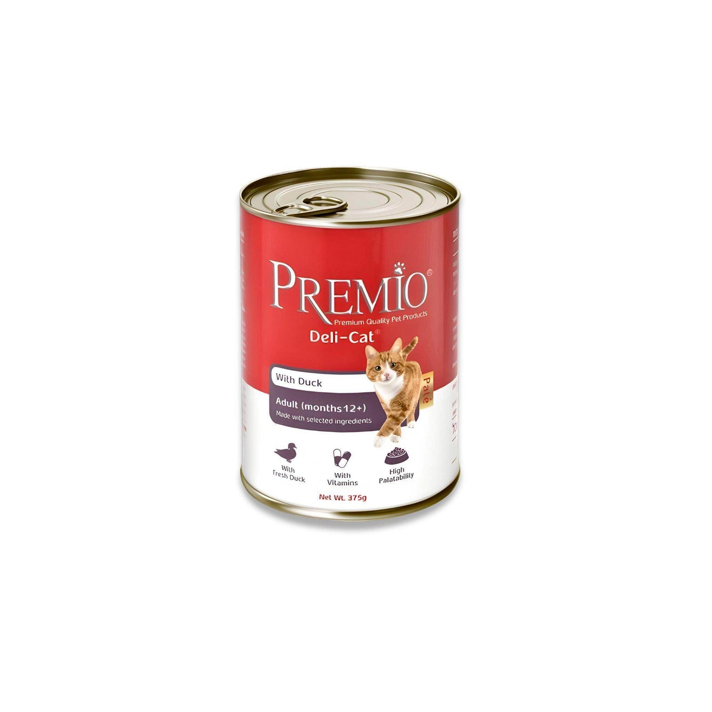 Premio מבצע 6 שימורי פרמיו לחתול פטה 375 גרם ב-₪39 בלבד - PetCart