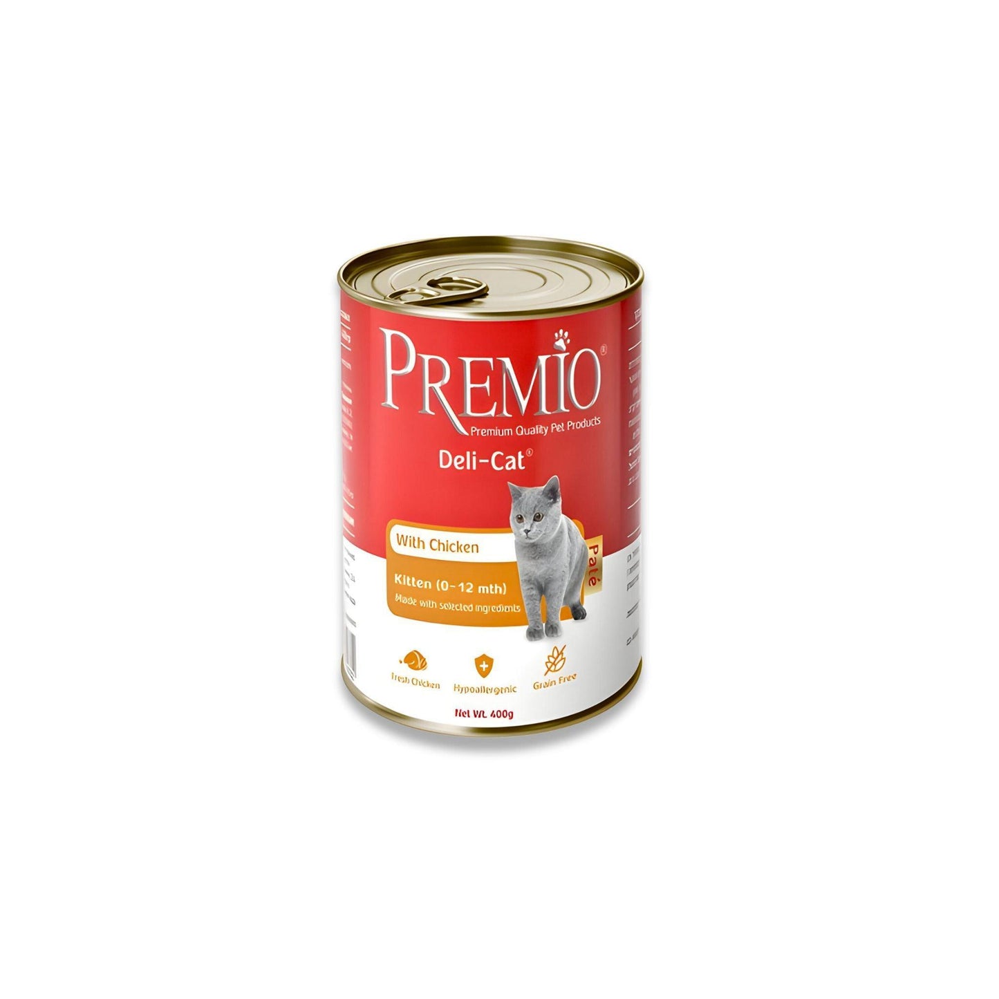 Premio - פרמיו שימור לחתול קיטן פטה עוף 375 גרם