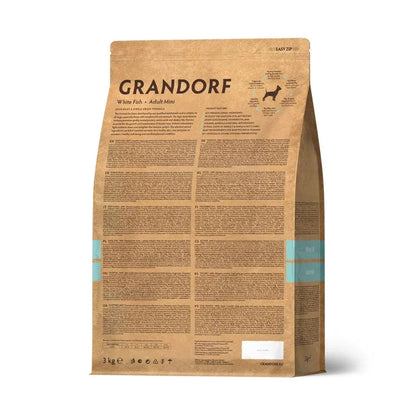 Корм для собак мелких пород Grandorf White Fish с рыбой и индейкой, 3 кг (3 кг)