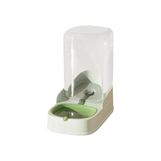 Автоматический поилка Hoofie для кошек и собак, зеленого цвета.