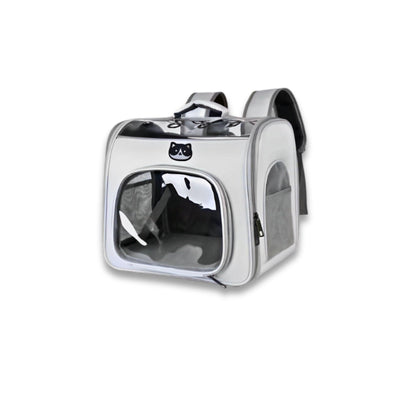 תיק גב נשיאה שקוף מתקפל לחתול ולכלב