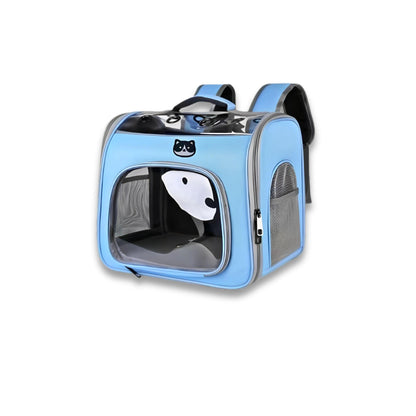 תיק גב נשיאה שקוף מתקפל לחתול ולכלב