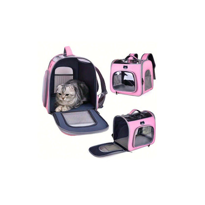 תיק גב נשיאה שקוף מתקפל לחתול ולכלב