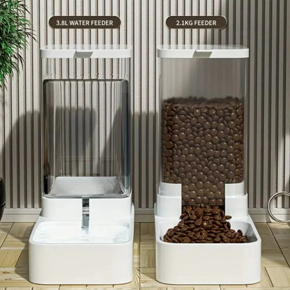 מתקן אוכל אוטומטי לכלבים וחתולים