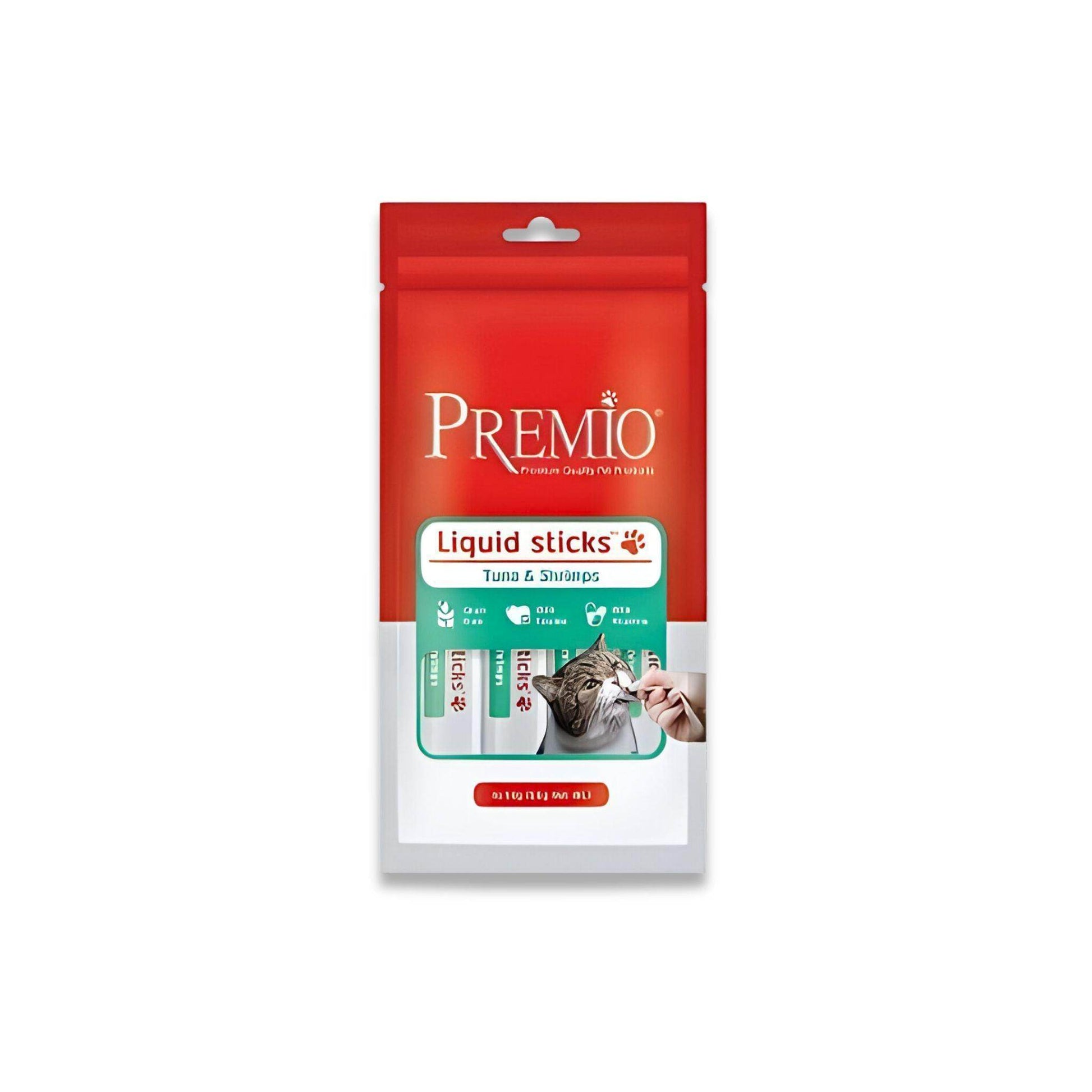 Premio מבצע 24 חטיפי פרמיו שלוקים לחתול 56 גרם ב-₪199 - PetCart