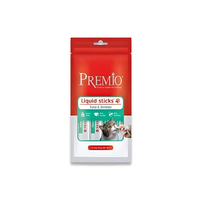 Premio מבצע 24 חטיפי פרמיו שלוקים לחתול 56 גרם ב-₪199 - PetCart