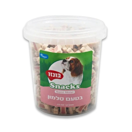 BONZO Bonzo Soft Dog Snack Лосось 500 г