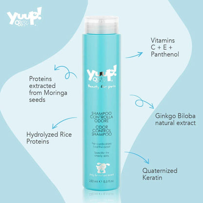 YUUP יופ שמפו לכלבים נגד ריח 250 מ״ל