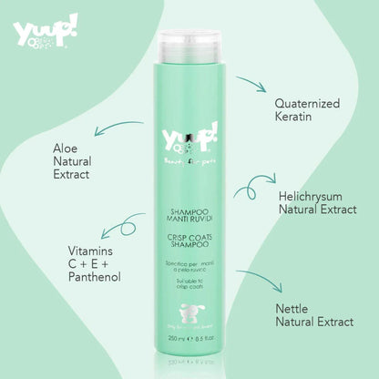 YUUP יופ שמפו לכלבים לנפח 250 מ״ל