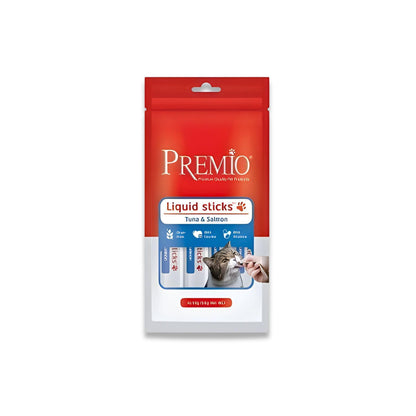 Premio - מבצע 24 חטיפי פרמיו שלוקים לחתול 56 גרם ב-₪199