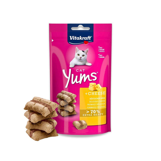 VitaKraft ויטקראפט חטיף לחתולים גבינה 40 גרם - PetCart