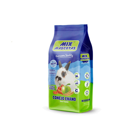 MixMascotas אוכל לארנב ננסי 800 גרם - PetCart