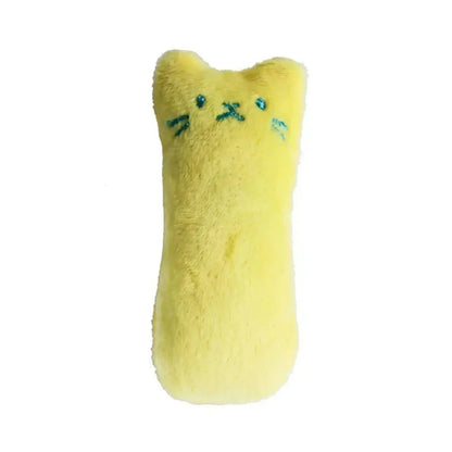 צעצוע לעיסה לחתול צבע צהוב