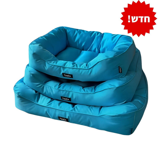 Водонепроницаемая кровать Hoofie Breeze для собак и кошек синего цвета, 3 размера на выбор Hoofie