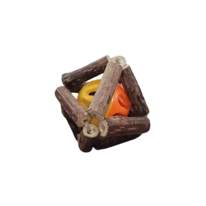 כדור צעצוע לעיסה עם פעמון לחתולים