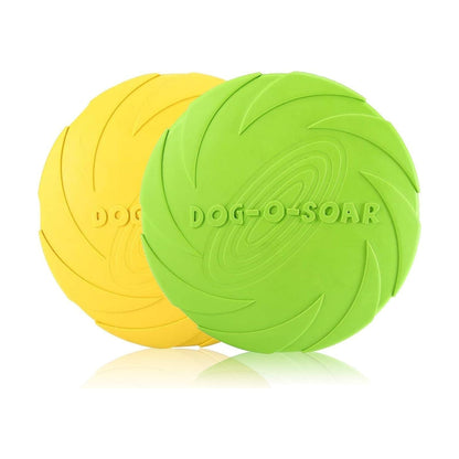 Большая игрушка-фрисби для собак Hoofie, синяя.