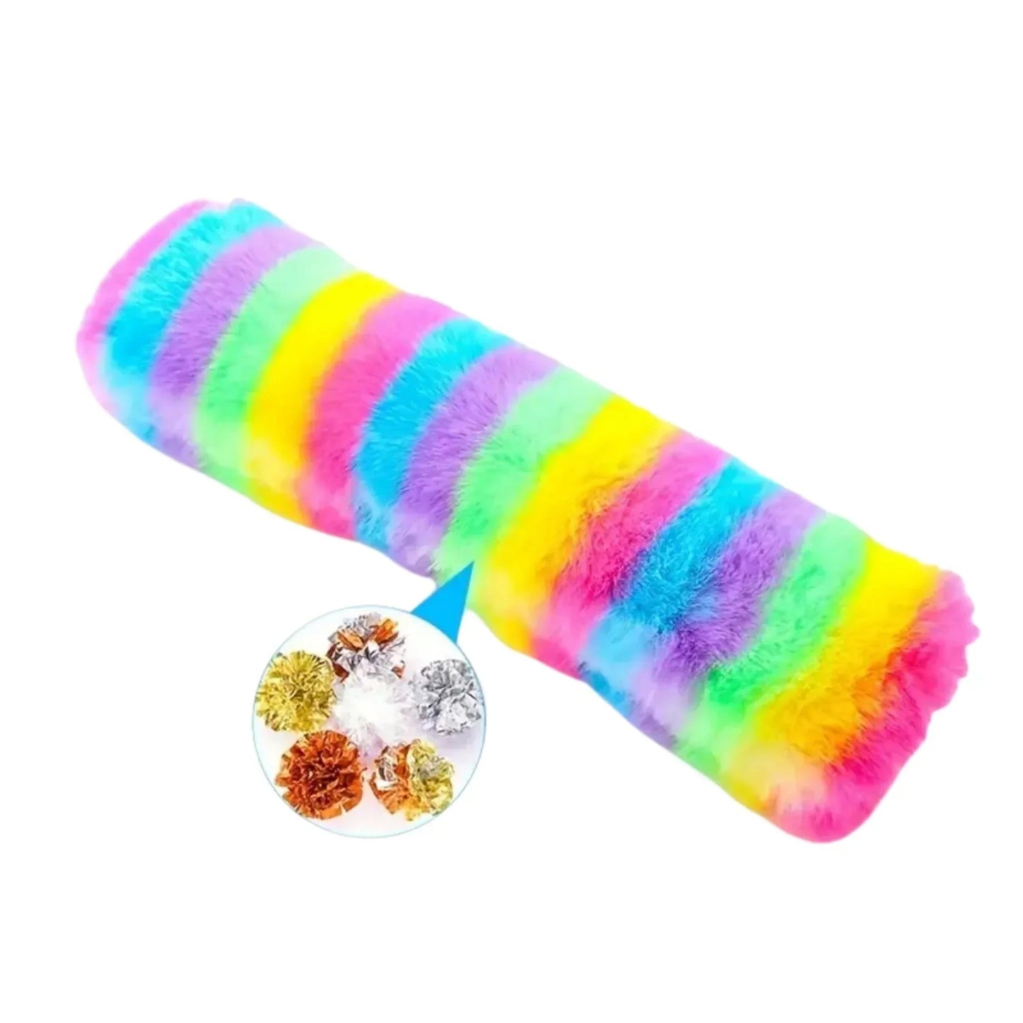 צעצוע לחתולים וכלבים עם רעשן פנימי