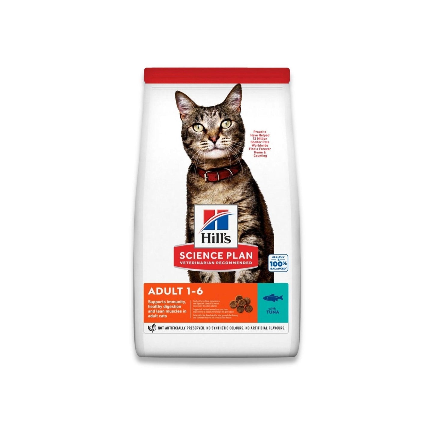 HILLS - הילס מזון לחתולים בוגרים טונה 3 ק"ג