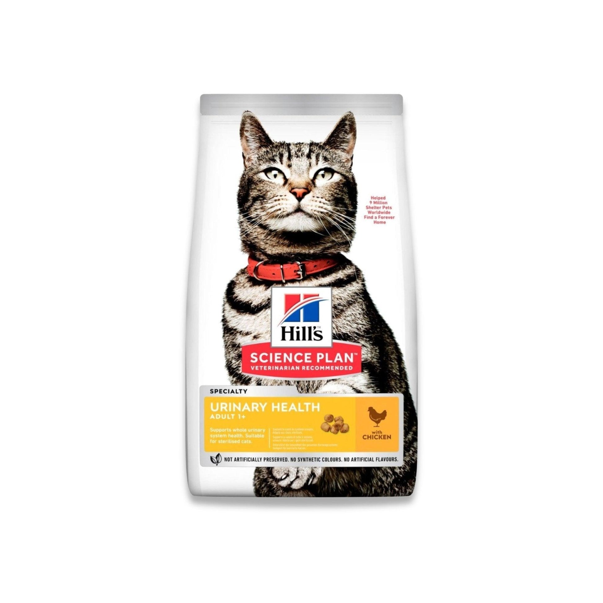 HILLS - הילס יורינרי לחתול בוגר עם עוף רפואי לבריאות דרכי השתן 3 ק"ג