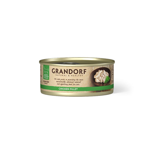 GRANDORF куриная грудка лакомство для взрослых кошек 