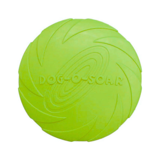 Большая игрушка-фрисби для собак Hoofie, зеленая.