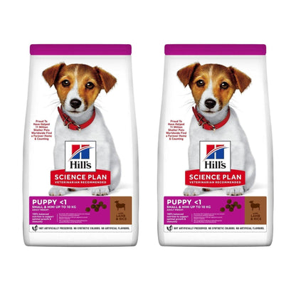 HILLS - הילס מזון לכלבים גורים גזע קטן כבש 6 ק"ג מבצע 2 שקים רק ב-₪489