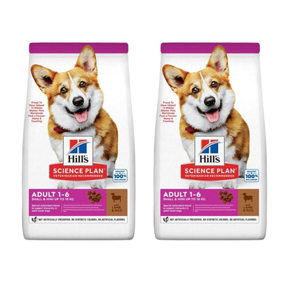 HILLS - הילס מזון לכלב בוגר גזע קטן כבש 6 ק"ג מבצע 2 שקים רק ב-₪499