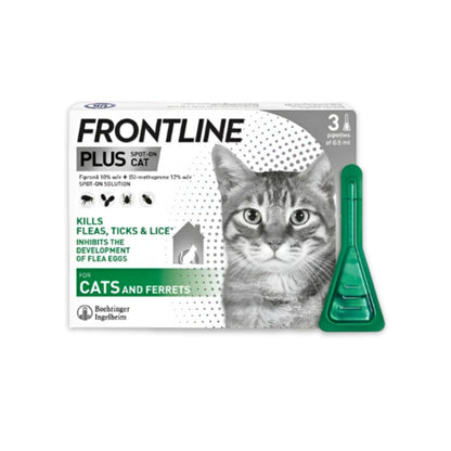 Фронтлайн — капли для профилактики блох и клещей у кошек.