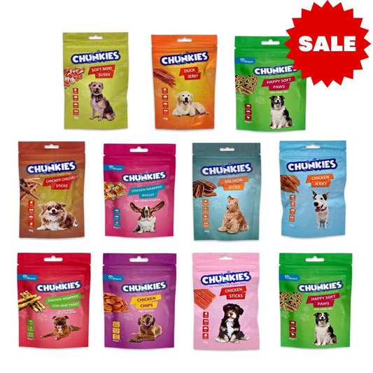 Распродажа Chunkies Собачьи закуски Chunkies 11 за ₪99 80 грамм 