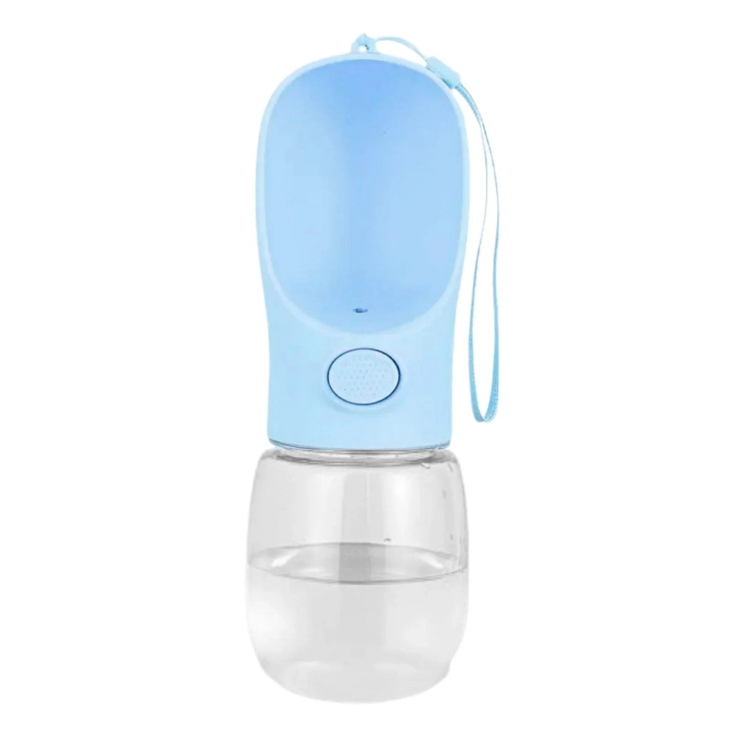 בקבוק מים נייד לכלבים וחתולים לנסיעות וטיולים צבע כחול 350 מ”ל