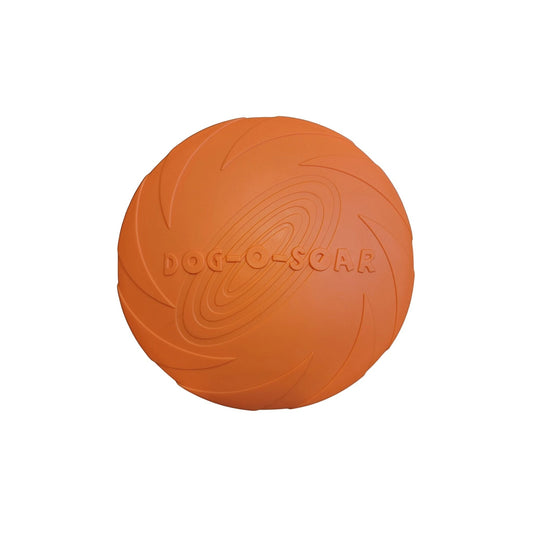 Маленькая оранжевая игрушка-фрисби для собак Hoofie